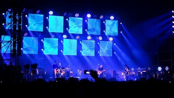 Radiohead Concert At The Nanang Exhibition Hall, Taipei, Taiwan