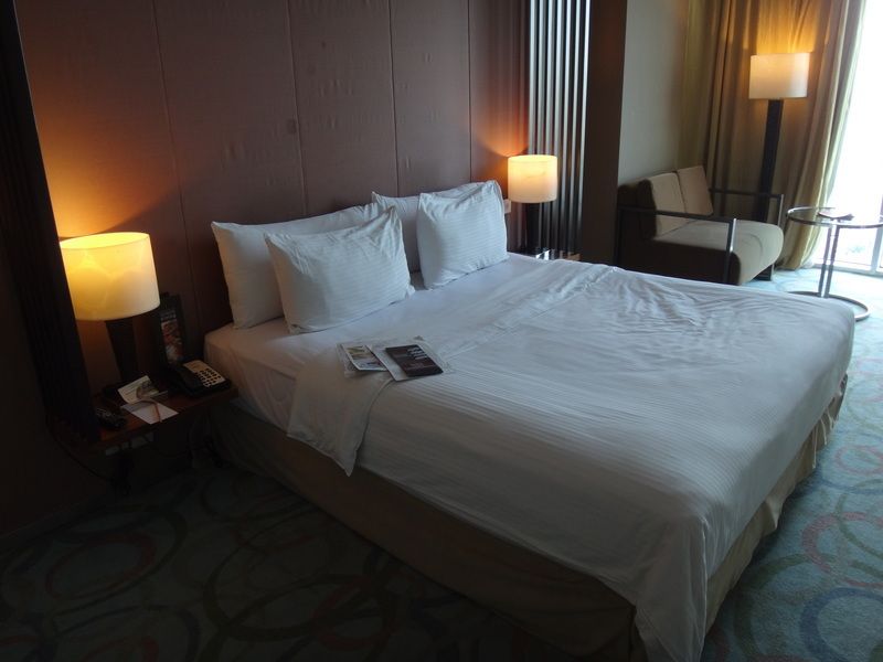 Grand Swiss-Belhotel Medan the bed